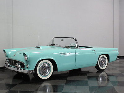 Ford : Thunderbird NICELY RESTORED, THUNDERBIRD BLUE, NICE WHITE SOFT TOP, GREAT EARLY T-BIRD!