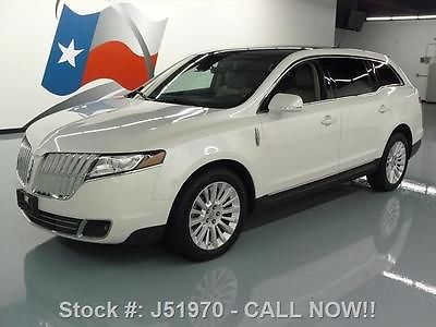 Lincoln : MKT PANO ROOF CLIMATE LEATHER REAR CAM 2011 lincoln mkt pano roof climate leather rear cam 36 k j 51970 texas direct