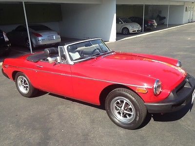MG : MGB Roadster Runs and looks excellent