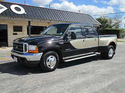 Ford : F-350 7.3 Powerstroke- Texas Shortbed Dually DIESEL CREW CAB DUALLY LARIAT LE rv trailer travel fifth wheel 5th 2002 f450