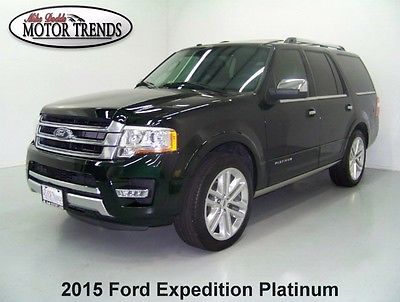 Ford : Expedition Platinum Sport Utility 4-Door 2015 ford expedition platinum turbo 22 in chrome wheels nav sunroof sony 8 k