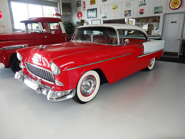 Chevrolet : Bel Air/150/210 Bel Air 1955 chevrolet 2 dr hd tp fully restored outstanding condition