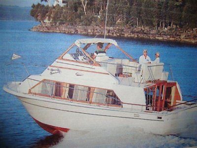 Restoration to a Classic Carver Cabin Cruiser  Fresh Water Yacht Almost Complete