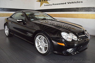 Mercedes-Benz : SL-Class SL600 2dr Roadster 5.5L V12 PANORAMIC ROOF WARRANTY AMG TWIN TURBO CLEAN CARFAX 32 SERVICE RECORDS FLORIDA