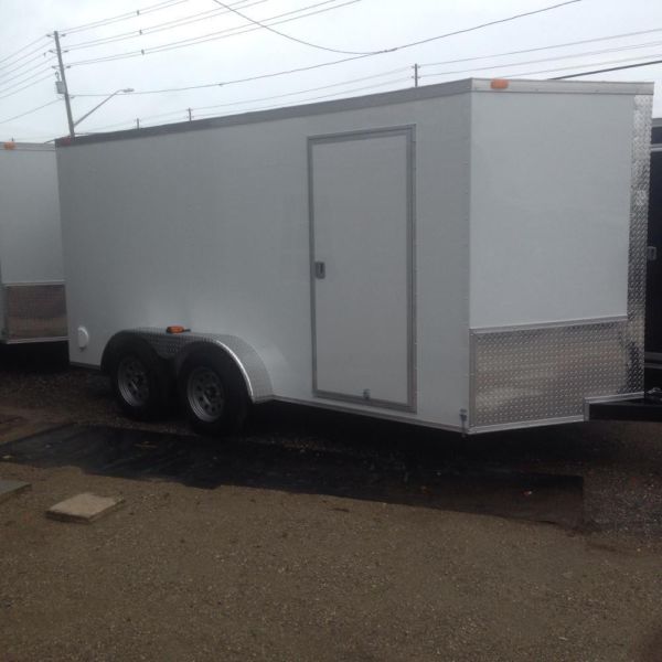 Enclosed Trailer 7x14 New with Ramp and Side door $3150