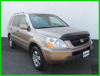 Honda : Pilot EX-L Leather,  Alloy Wheels, 3rd Row, Low Miles 2004 ex l used 3.5 l v 6 24 v automatic 4 wd suv 3 rd row leather heated 4 x 4 awd