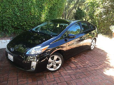 Toyota : Prius Trim Package 5 2010 toyota prius 5 v black loaded nav leather tech warranty more