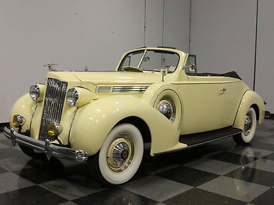 Packard : 120 BEAUTIFULLY RESTORED PACKARD 'VERT, 282 STRAIGHT 8, MANUAL, PRICED TO MOVE FAST!