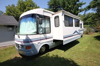 1996 Dolphin Class A Motorhome 36FT RV Slideout Backup Camera Lots of Pictures