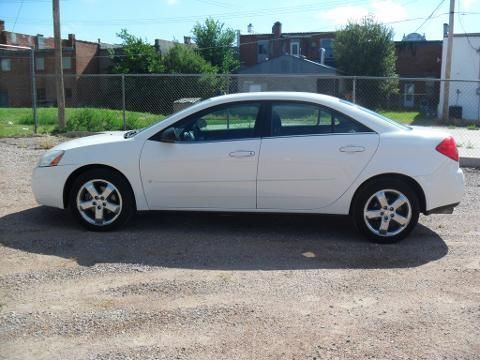 2008 PONTIAC G6 4 DOOR SEDAN