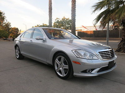 Mercedes-Benz : S-Class S550 2009 mercedes s 550 s 550 damaged wrecked rebuildable salvage low reserve 09