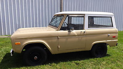 Ford : Bronco 1972 ford bronco 302 v 8 3 speed manual same owner 40 years