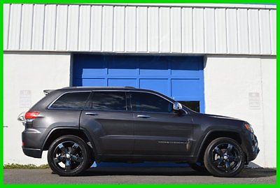 Jeep : Grand Cherokee Limited 3.6L V6 4X4 4WD Navigation Moonroof Loaded Repairable Rebuildable Salvage Lot Drives Great Project Builder Fixer Wrecked
