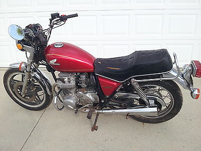 Honda : CB 1981 honda cb 650 cb 650 650 cc 81 low miles very good shape 6500 miles