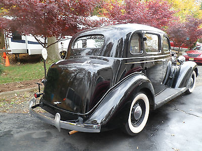 Plymouth : Other 1935 plymouth deluxe 4 door black