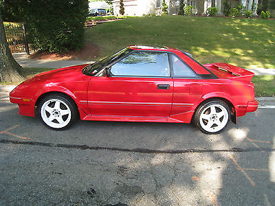 Toyota : MR2 Removable Sunroof Cold AC 1986 toyota mr 2 5 speed manual cold ac very hard to find one this nice new parts