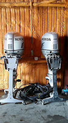 Twin 2008 225 HP Honda Outboards
