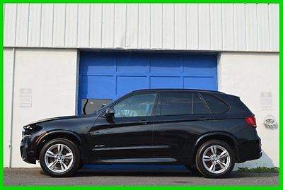 BMW : X5 xDrive35i AWD M Sport Navigation Cold Pkg Premium Repairable Rebuildable Salvage Lot Drives Great Project Builder Fixer Easy Fix