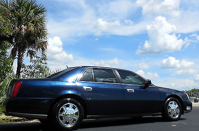 Cadillac : DeVille  FLORIDA CERTIFIED NAVY BLUE~CARFAX RECORDS  GORGEOUS LUXURY~CD~LEATHER~MICHELINS w/ OEM CHROME~NO ACCIDENTS~LOW MILES~06 07