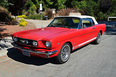 Ford : Mustang 1966 Factory GT     NOT A CLONE Classic True 1966 Factory GT Mustang Convertible