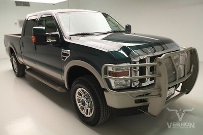 Ford : F-250 King Ranch Crew Cab 4x4 2008 leather heated mp 3 auxiliary v 8 diesel we finance 53 k miles