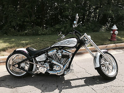 Custom Built Motorcycles : Pro Street 2005 dynamic pro street chopper rigid 6 speed baker 110 c i revtec 330