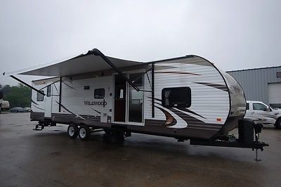 Last one Left 2015 Forest River Wildwood RV 36BHBS Bunkhouse Park Model Camper