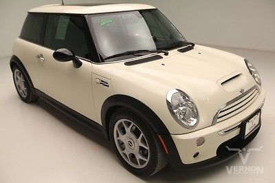Mini : Cooper S S Coupe FWD 2004 sunroof brown leather i 4 sohc 6 speed manual 65 k miles