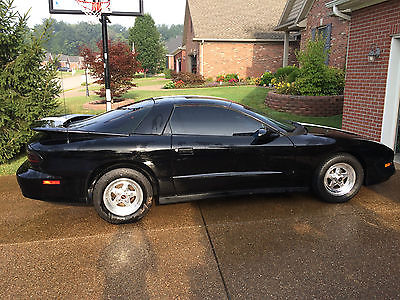 Pontiac : Trans Am 1993 pontiac trans am black drag car 383 ci
