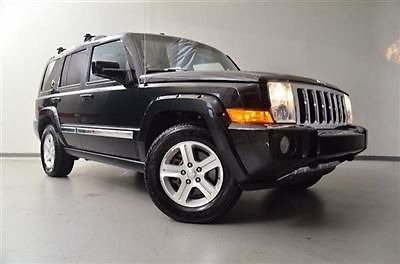 Jeep : Commander 4WD 4dr Limited 4 wd 4 dr limited low miles suv automatic gasoline 5.7 l 8 cyl brilliant black pear