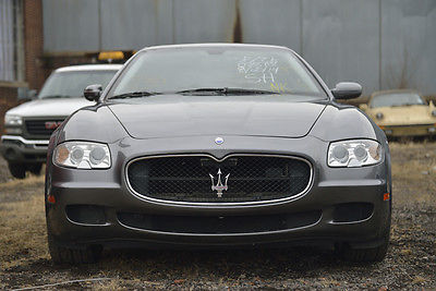 Maserati : Quattroporte Sport GT 2007 maserati quattroporte repairable