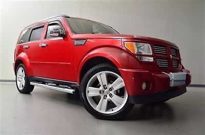 Dodge : Nitro 4WD 4dr Heat 4 wd 4 dr heat low miles suv automatic gasoline 4.0 l v 6 cyl inferno red crystal pe