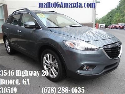 Mazda : CX-9 FWD 4dr Grand Touring FWD 4dr Grand Touring Low Miles SUV Automatic Gasoline 3.7L V6 Cyl  Dolphin Gray