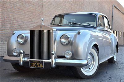 Rolls-Royce : Other VERY FINE EXAMPLE 1961 rolls royce silver cloud ii california car new brakes lhd