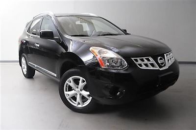 Nissan : Rogue AWD 4dr SV AWD 4dr SV Low Miles SUV Automatic Gasoline 2.5L 4 Cyl Super Black