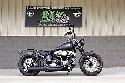Harley-Davidson : Softail 2012 fls slim custom 1 of a kind 11 k in xtra s big motor wow