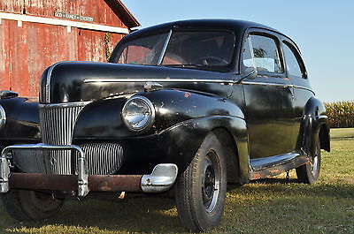 Ford : Other Tudor 1941 ford tudor with v 8 flathead no reserve