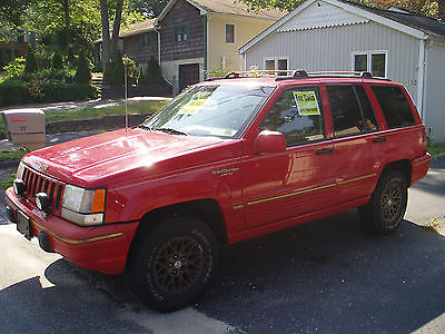 Jeep : Grand Cherokee Limited Sport Utility 4-Door 1995 jeep grand cherokee limited sport utility 4 door 5.2 l