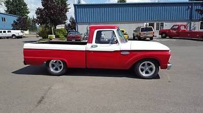 Ford : F-100 Custom Cab 1965 ford f 100 shortbed 429 top loader 4 speed classic hot rod pickup truck
