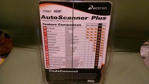 NEW ACTRON CP8580A SCANNER., 2