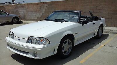 Ford : Mustang 2 door 1992 ford mustang gt 5.0 convertible very clean