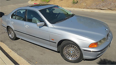 BMW : 5-Series Base Sedan 4-Door 1997 bmw 540 i 4.4 l automatic silver chrome wheels 1 owner 137 k miles