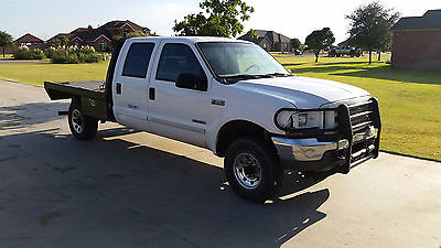 Ford : F-250 XL Crew Cab Pickup 4-Door NO RESERVE Need Work 2003 Ford F250 Crew Cab CM Flatbed Diesel Power Stroke
