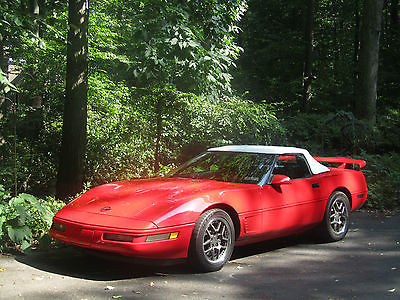 Chevrolet : Corvette Convertible 1996 corvette