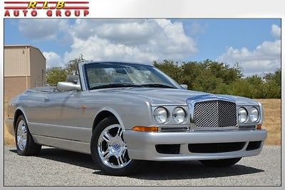 Bentley : Azure Convertible 2001 bentley azure convertible 18 000 original miles pristine and one of a kind