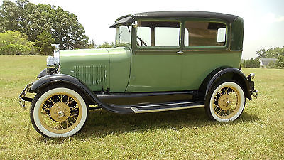Ford : Model A 1929 ford model a tudor