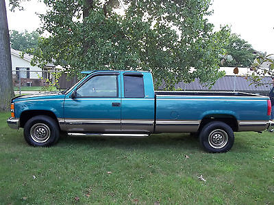 Chevrolet : C/K Pickup 2500 SOFT TRIM 1998 chevrolet 2500 extened cab 8 ft box hard to find here factory 454 big block