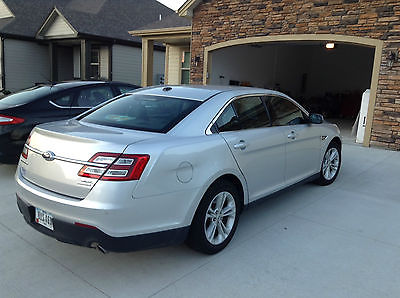 Ford : Taurus SEL flex-fuel 2014 silver sel leather interior touch screen entertainment navigation