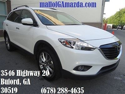 Mazda : CX-9 FWD 4dr Grand Touring FWD 4dr Grand Touring Low Miles SUV Automatic Gasoline 3.7L V6 Cyl  Crystal Whit