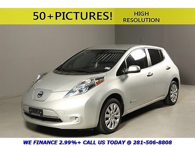 Nissan : Leaf 2013 S 6.0kW ONBOARD QUICK CHARGE REARCAM HEATSEAT 2013 nissan leaf s 6.0 kw onboard quick charge rearcam heatseat silver electric